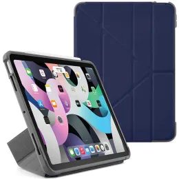 Pipetto Origami Shield, Apple iPad Air 10,9" (2020/2022) / iPad Air 11" (2024 / 2025), σκούρο μπλε
