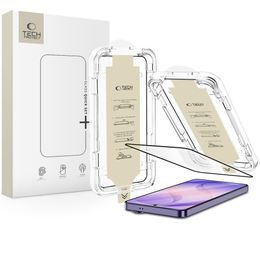 Tech-Protect Quick Set AR+ Panzerglas für Samsung Galaxy S26 Ultra - Gehärtetes Displayschutzglas mit Anti-Reflex Beschichtung - Schwarz