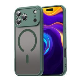Techsuit HaloFrost II MagSafe, iPhone 17 Pro Max, verde