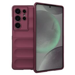 Magic Shield tok, Samsung Galaxy S25 Ultra, burgundia