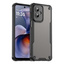 ArmorShield Hybrid Case, Motorola Moto G55, czarny