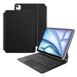 Tech-Protect Magnetska maska s tipkovnicom, Apple iPad Air 10,9" 4 / 5 / 2020-2022 / 11" 6 / 7 / 2024-2025, crna