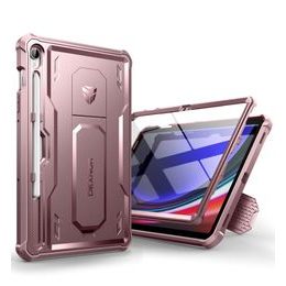 Dexnor 360 Kickstand etui Samsung Galaxy Tab S9, różowy
