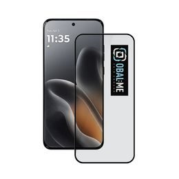 Motorola Edge 70 Fusion kaitseklaas – OBAL:ME 5D karastatud klaas – must