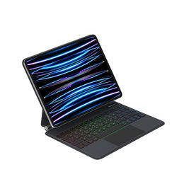 JP Magnetic Keyboard MK01 etui za tablični računalnik z zaslonom, iPad Pro 12.9, 2018 / 2020 / 2021 / 2022, iPad Air 13 2024, črna
