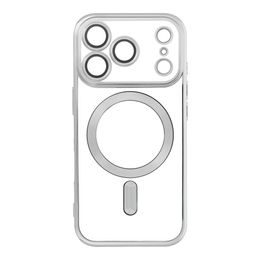 Electro Mag Cover με MagSafe, iPhone 17 Pro, ασημί