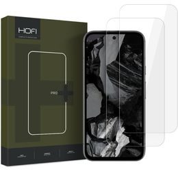 Hofi Pro+ Displayschutz aus gehärtetem Glas, Google Pixel 9 Pro XL, 2 stücke, transparent