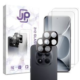 JP Combo pack, Sada 2 tvrzených skel a 2 sklíček na fotoaparát, Xiaomi Redmi Note 15 Pro 5G