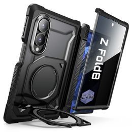 Supcase UB Grip Mag MagSafe Privacy, Samsung Galaxy Z Fold 8, čierny