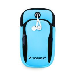 Wozinsky běžecká kapsa na ruku, modrá (WABBL1)
