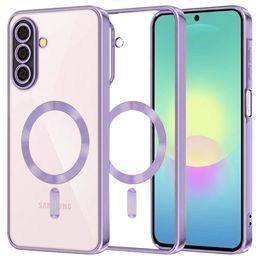 Samsung Galaxy A27 5G ümbris – Techsuit Luxury Crystal MagSafe – lilla