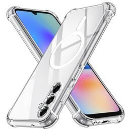 Techsuit Shockproof MagSafe átlátszó tok, Samsung Galaxy A05s