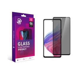 JP Titan Privacy Extra Schutzglas, Samsung Galaxy A54 5G, schwarz