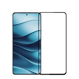 5D Προστατευτικό Γυαλί Οθόνης για Xiaomi Redmi Note 14 4G / 5G, Μαύρο