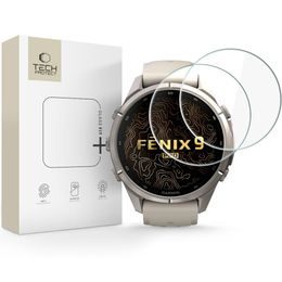Tech-Protect Tvrzené sklo Glass Fit+, Garmin Fenix 9 Pro (43 mm), 2 kusy