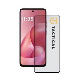 Tactical Glass Shield 5D γυαλί για Motorola Moto G57, μαύρο