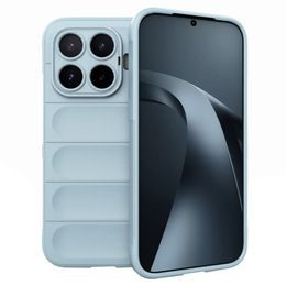 Xiaomi 17T Hoesje - Magic Shield - Schokbestendig TPU - met Camera Bescherming - Blauw