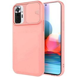 Husă Nexeri cu capac pentru cameră, Xiaomi Redmi 9, portocalie