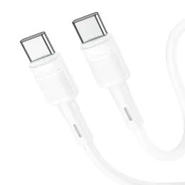 Hoco X83 kabel USB-C - USB-C, PD 3A 60W, 1 m, bel