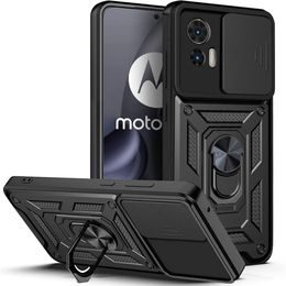 Techsuit CamShield, Motorola Edge 30 Neo, fekete