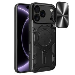 Techsuit CamGuard Pro ümbris iPhone 17 Pro / 18 Pro – must