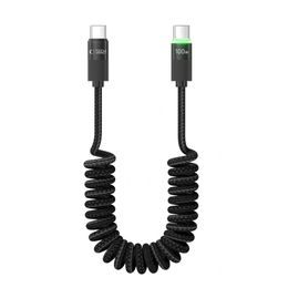 Tech-Protect UltraBoost kabel USB-C, PD100W/5A, 1,8m, czarny