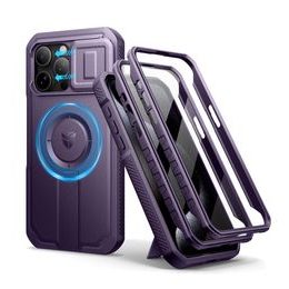 Dexnor MagSafe 360 Ständer Schutzcover iPhone 15 Pro Max, Lila