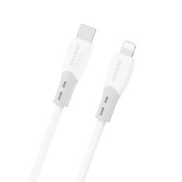Dudao L25SX kabel USB-C - Lightning, 30W, 1 m, bel