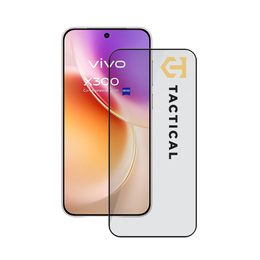 Tactical Glass Shield 5D γυαλί για Vivo X300, μαύρο