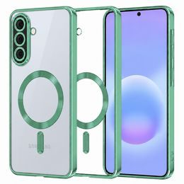Techsuit Luxury Crystal MagSafe, Samsung Galaxy A57 5G, zöld
