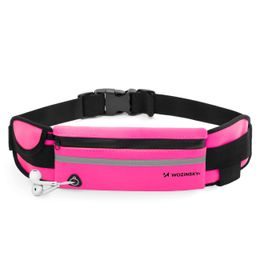 Wozinsky borsetă jogging extensibilă, roz (WRBPI1)