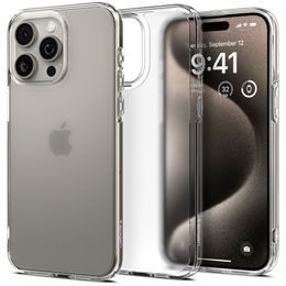 Spigen Ultra hibrid mobil tok, iPhone 15 Pro Max, frost clear