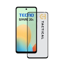 Tactical Glass Shield 5D üveg Tecno Spark 20c, fekete
