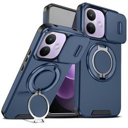 Camslide Stand obal, Xiaomi Redmi Note 17 Pro 5G / Note 17 Pro Max 5G, modrý