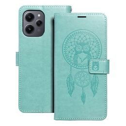 Mezzo etui, Xiaomi Redmi 12 4G / 12 5G, vzorec 1, zelena