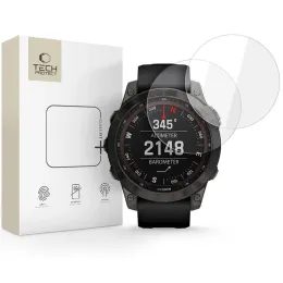 Tech-Protect Zaštitno kaljeno staklo Glass Fit+, Garmin Fenix 7 / 7 Pro, 2 komada