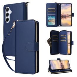 Doublewallet Magnet maska, Samsung Galaxy A55, plava