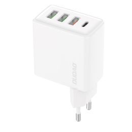 Dudao gyorstöltő 3x USB / 1x USB-C, 20W, PD, QC 3.0, fehér (A5H)