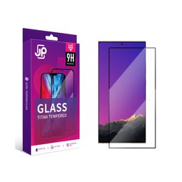 JP Titan extra tartós edzett üveg, Samsung Galaxy S25 Ultra, fekete