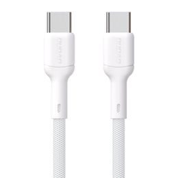 Dudao L9C USB-C auf USB-C Kabel für schnelles Laden - 65W Power Delivery - 2m - Weiß