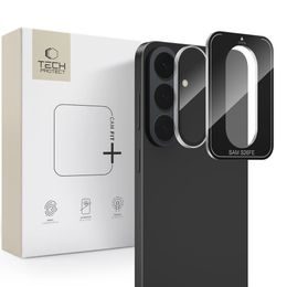 Tech-Protect Camring Fit+, προστατευτικό τζαμάκι για φακό κάμερας, Samsung Galaxy S26 FE, διάφανο