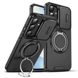 Husă Camslide Stand, Samsung Galaxy S25 FE / S26 FE, negru