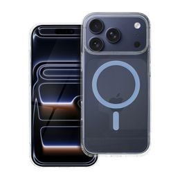 Θήκη Drop Glue Colorful Ring Mag Cover με MagSafe, iPhone 17 Pro Max, μπλε