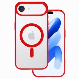 Acrylic Color Magsafe калъф, iPhone 17 Air, червен