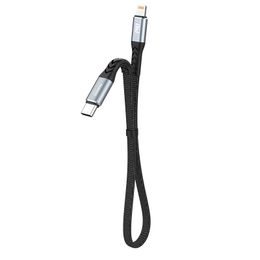 Dudao L10P kabel USB C - Lightning, PD20W, crna