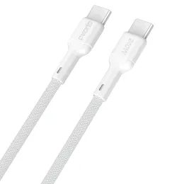 Dudao L9C Max καλώδιο USB-C - USB-C, 240W, PD, 2 m, λευκό