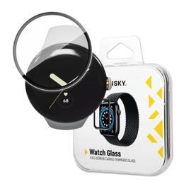 Wozinsky Watch Glass hybridní sklo, Google Pixel Watch, černé