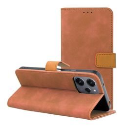 Tender etui, Xiaomi Redmi 12 4G / 5G, rjava