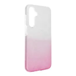 Husă Shining, Samsung Galaxy A16 5G, roz argintie