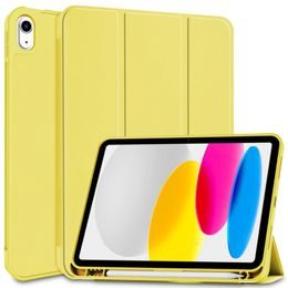 Husă Tech-Protect SC Pen pentru Apple iPad 10.9 2022, galbenă
